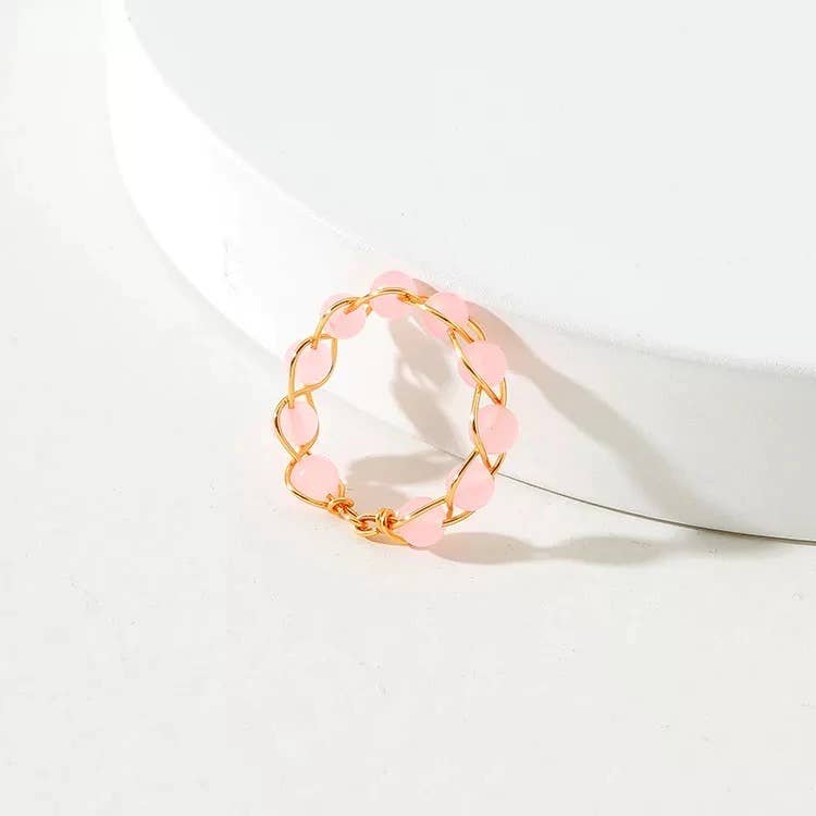 Wired Stone Ring