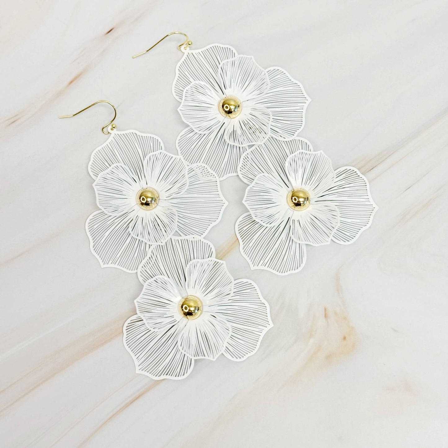 Royal Garden Double Bloom Earrings