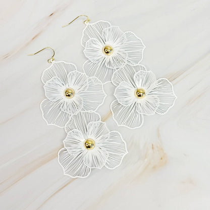 Royal Garden Double Bloom Earrings