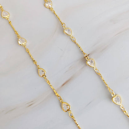 Oh My Shaped Sparkling Necklace