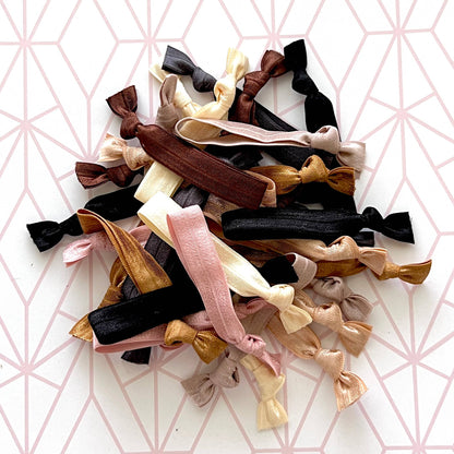 Neutral Tones Hair Ties