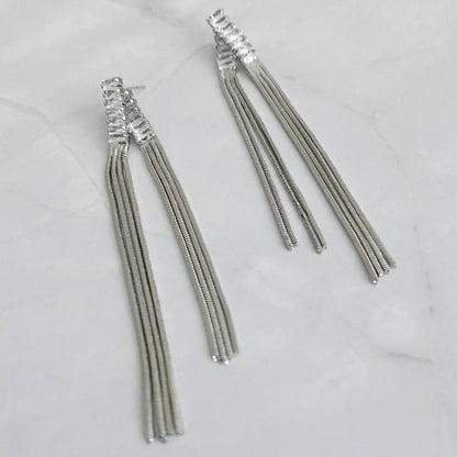 Chain Waterfall From Shine Earrings
