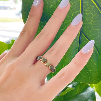 Wired Stone Ring