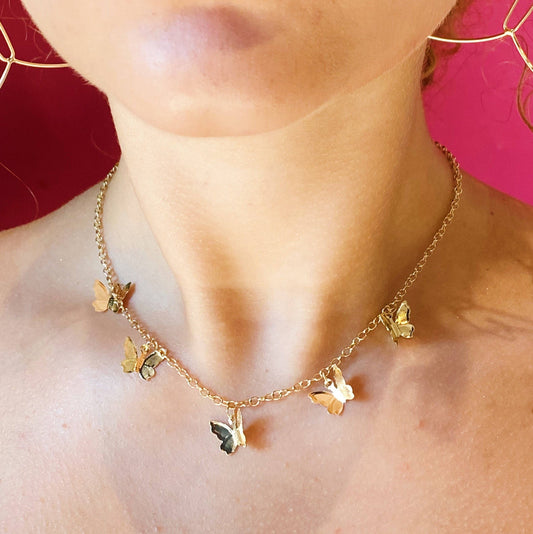 Butterfly Colony Necklace