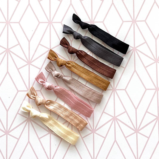 Neutral Tones Hair Ties