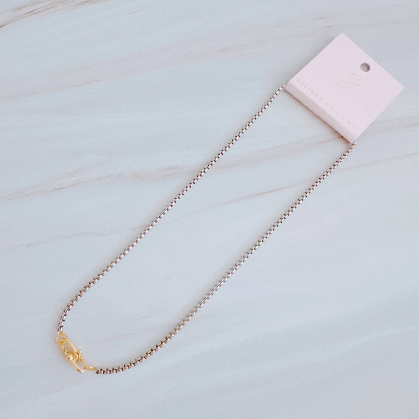 U Link Lock Chain Necklace