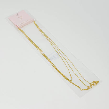 Show Me The Ways Necklace, Gold