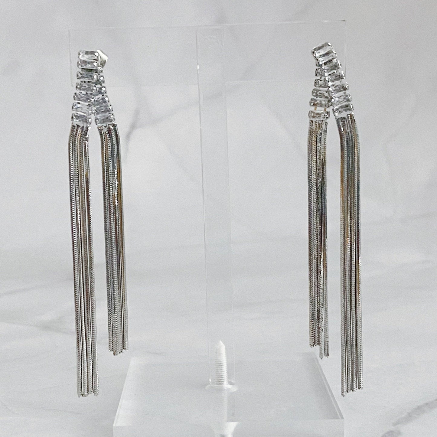 Chain Waterfall From Shine Earrings