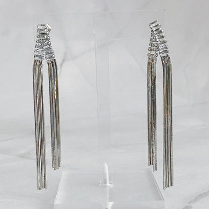 Chain Waterfall From Shine Earrings