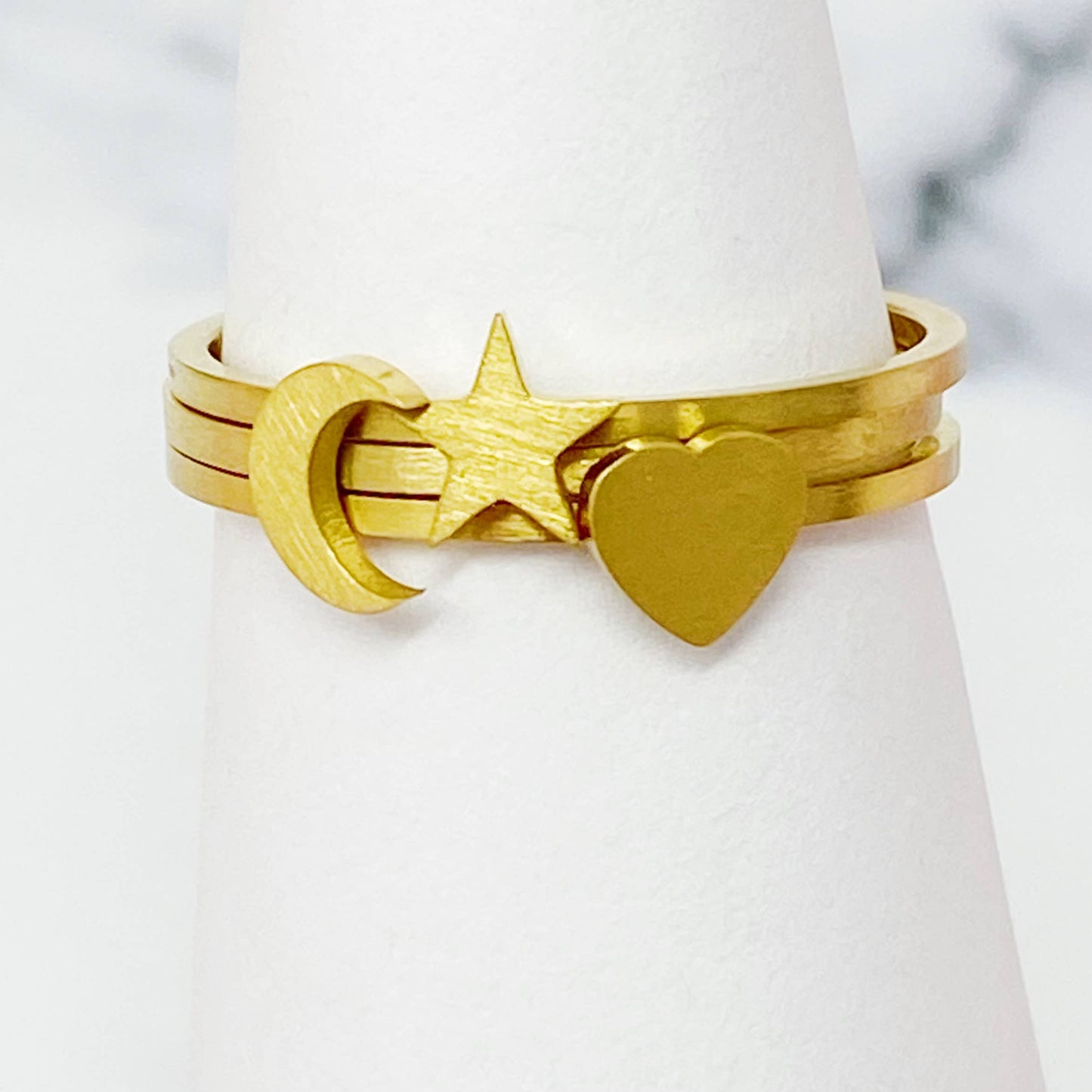 Tiny Figure Stackable Ring