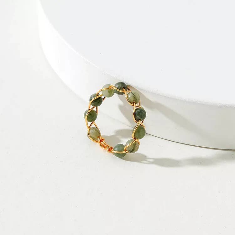 Wired Stone Ring